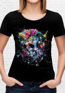 T-shirt Skull Color