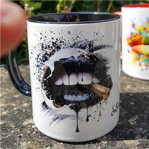 Mug Bouche Noir