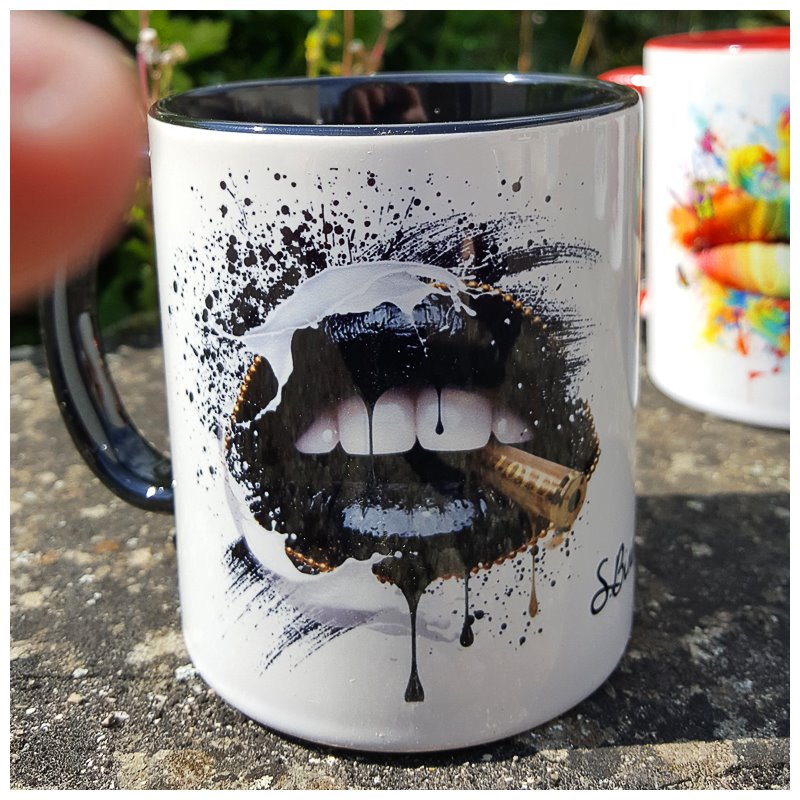 Mug Bouche Noir