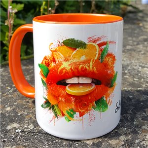 Mug Bouche Orange