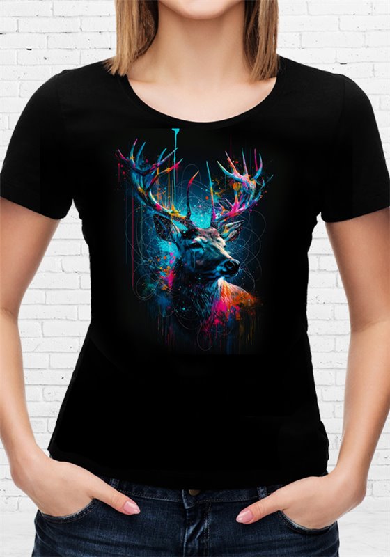 T-shirt Cerf color