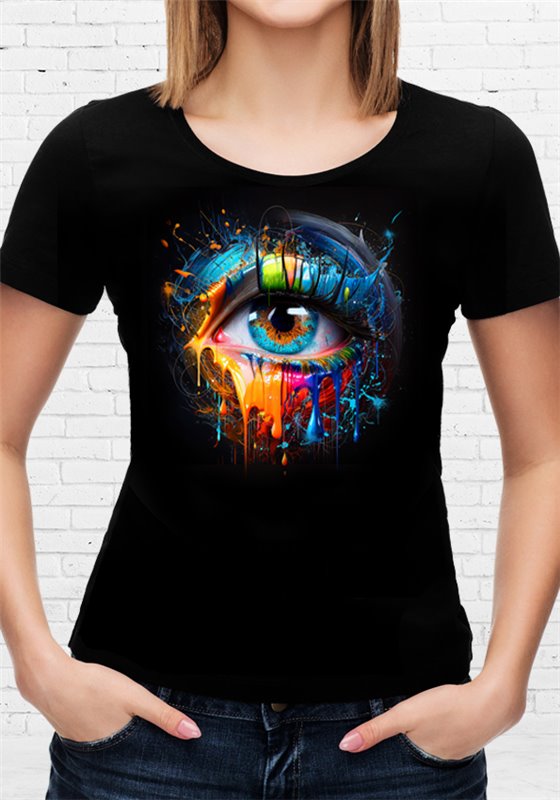 T-shirt Eye color