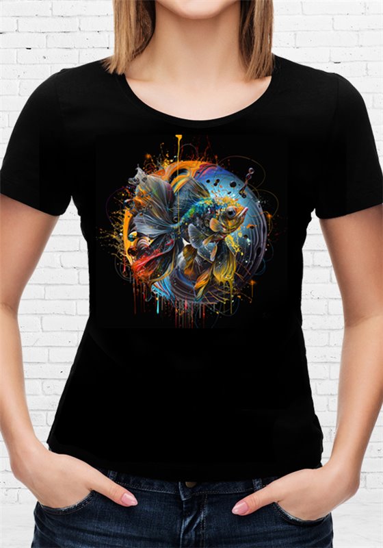 T-shirt Poisson