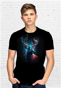 T-shirt Cerf color