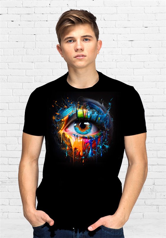 T-shirt Eye color