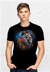 T-shirt Lion color
