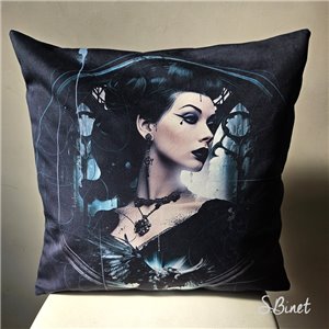 Coussin pin-up baroque