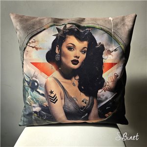 Coussin pin up army