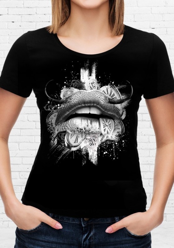 T-shirt Bouche Dali