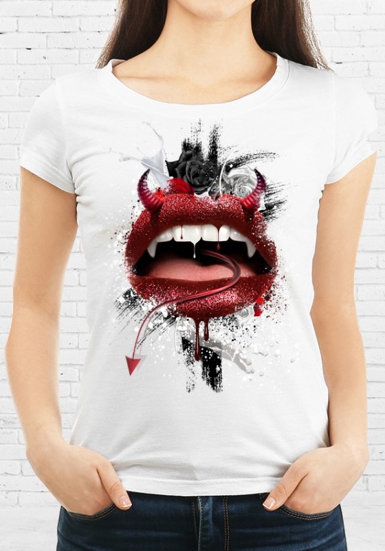 T-shirt Bouche Rouge