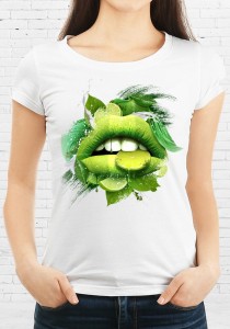 T-shirt Bouche Verte